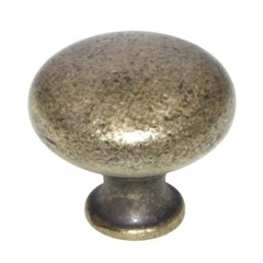 25 Pack Style Selections Gate House Antique Brass 1 1/4″ Cabinet Knob 0226705