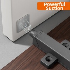 Push Button Magnetic Rebound Opener for Flat Panel Doors 7mm Adjustment Range