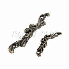 10Pcs Wholesale Antique Brass Drawer Pull Handle Cabinet Box Unique Design Style