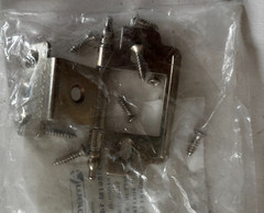 Amerock 3/4″ Full Inset Wrap Hinge Nickel Minaret Tip PK3180TM14