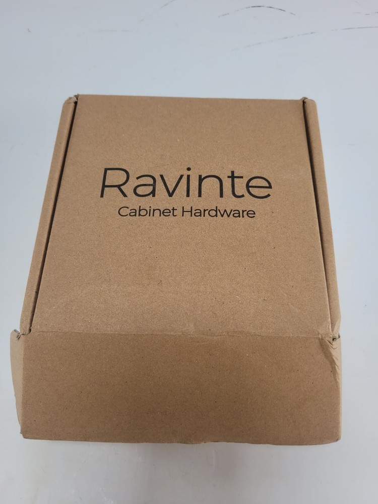 Ravinte 10 Pack Brushed Nickel Cabinet Handles 3 Inch Hole Center Drawer Pulls