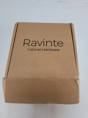 Ravinte 10 Pack Brushed Nickel Cabinet Handles 3 Inch Hole Center Drawer Pulls