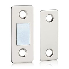 Magnetic Cabinet Catch Latches Adhesive Magnets Door Closer for Cabinet, 12 Pack