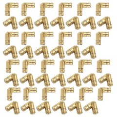 50Pcs Invisible Barrel Hinges, 4x15mm Brass Concealed Hinge, Gold US Stock