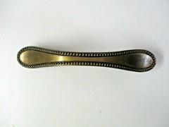 Amerock BP223 Dark Brass Beaded Arch Pull Drawer Handle 3″ Centers 1 Vintage