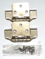 Cabinet Hinge Semi-Wrap 1/2″ Overlay 2 3/4 L & 1 1/2 H x 1 1/4 W on Door – 2pk