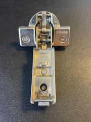 NEW! GRASS Cabinet Hinge 1006-30 Clip On 45° angle, 110° open, Self Close Spring