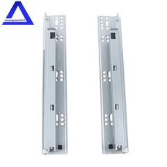 4 Pairs Undermount Drawer Slides 12 inch Undermount Soft Close Drawer Slides