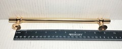 4 – Amerdeco Brushed Gold Luxury Cabinet Drawer Pulls 11 Inch Long C to C 8 7/8″