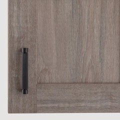 Sumner Street Home Hardware 10pk Kent Knurled 4″ Matte Black Pulls: Zinc