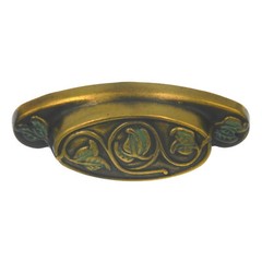 5 Pack Hickory Touch of Spring Verde Antique 3″cc Drawer Cup Pulls P7308-VA