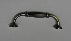 11 Tuscany French Twist 3-3/4″ CTC Cabinet Drawer Pulls 4.5″ Length Tarnish