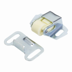 5x Rok Roller Wheel Spring Cabinet Furniture Closet Door Catch Latch with Screws