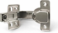 Berta 2 Pieces 135° Lazy Susan Hinge, Full Overlay 135 Degree, Brushed Nickel