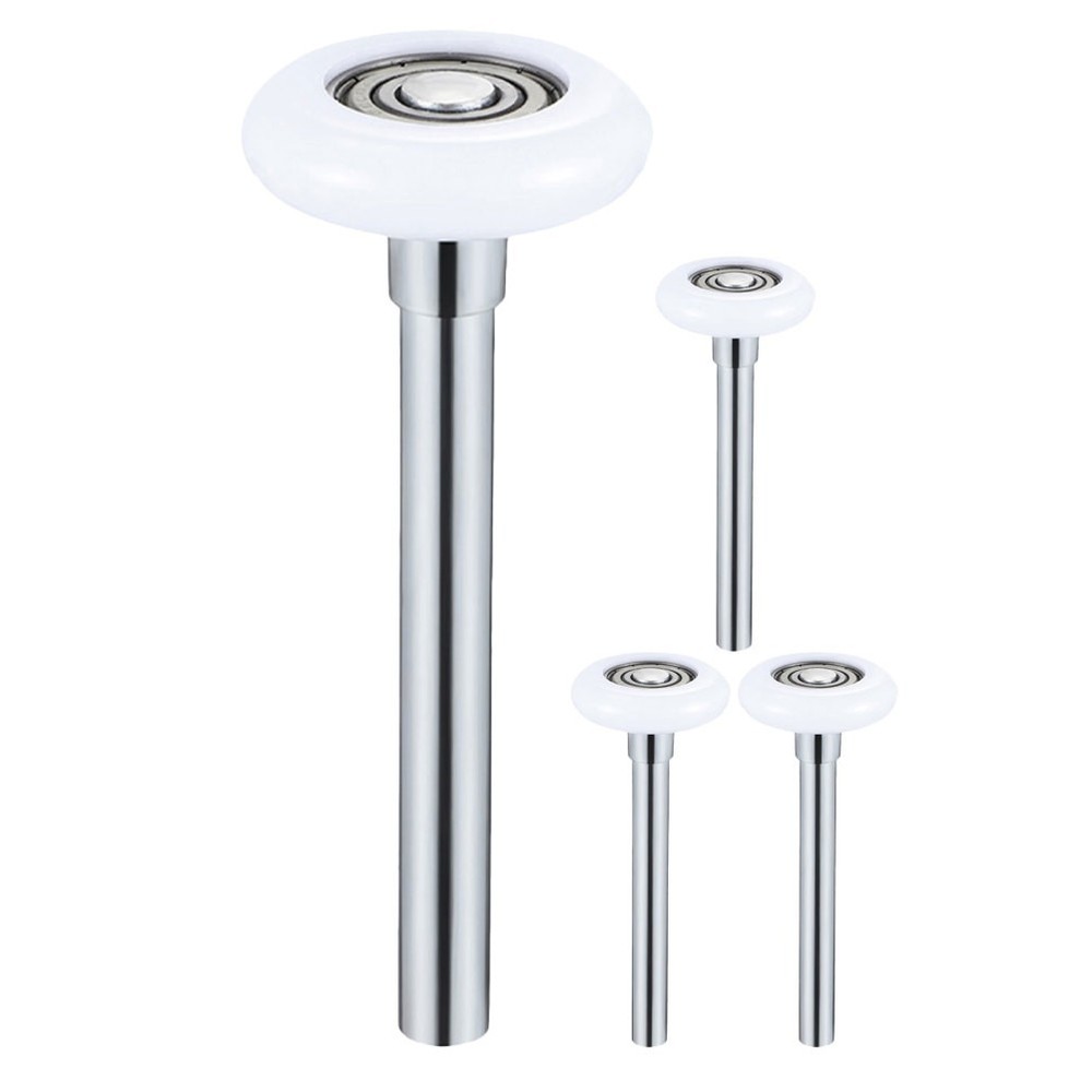 4pcs Ultra Quiet Garage Door Wheels, Heavy Duty with 6200-Zz Stem | Quiet &