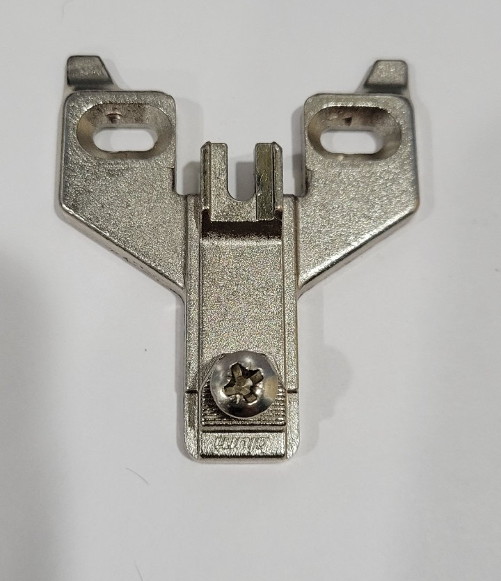 Blum Modul 198.660-01.22 Mounting Plate, 0mm, Full Overlay