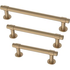 Franklin Brass Bar (20-Pack) Cabinet Handles 3″ Hole Center Pulls | Champagne…