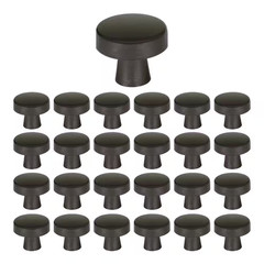 Blackrock 1-5/16 In. Dia (33 Mm) Black Bronze Cabinet Knob (25-Pack) Free Shippi