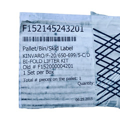 NEW 1 Set Grass F-20/650-699/5-C/D Kinvaro Bi-Fold Lifter Kit F152145243201