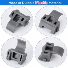 55pcs Cabinet Hinge Restrictor Clips, 86 Degree Door Angle Limiter 55 Grey