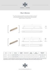 3.78″ CC Okus Kitchen Cabinet Pull Handle + Back Plate Polished Brass Lacquered