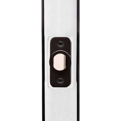 Design House 779322 6-Way Universal Passage Adjustable Latch – Black