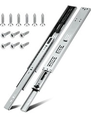 HBL’ 1 Pair Soft Close Drawer Slides 22 inch Full Extension, 200Lbs Load, NEW