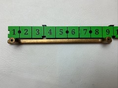 10 Pack Antique Brass Gold Bar Cabinet Pulls 9” Length