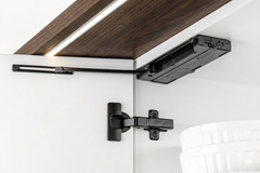 Push to Open and Soft Close Mechanism for Doors, Buffer 15Lb force, video