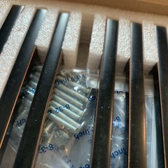 Koofizo Square Bar Cabinet Pulls Oil Rubbed Bronze 5.25 Inch NEW IN PACKAGE