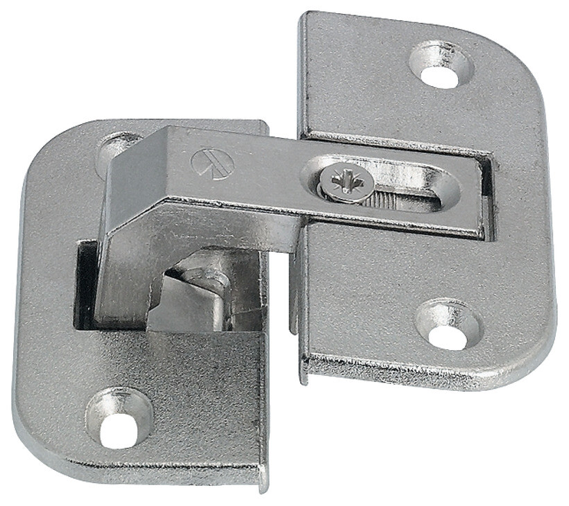 3 PACK Pie-Cut Corner Cabinet Door Hinge with 78-Degree Opening Angle
