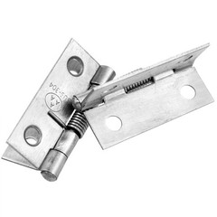 4 PCS 304 Stainless Steel Spring Hinge 38mm/1.5 Inches SelfClosing Door