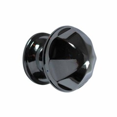 Octagonal Shaped Cabinet Knob Black Nickel Design 1″ Dia Renovators Supply