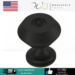Franklin Brass Refined Farmhouse Cabinet Knobs – 10 Pack Matte Black • 1-3/16″