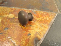 Baldwin Hardware, 1″ Round Cabinet Knob, Venetian Bronze, #4704-102, NIP, NOS