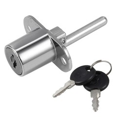 Drawer Lock 3/4-“(19mm) Dia 20mm L Cylinder Keyed Different