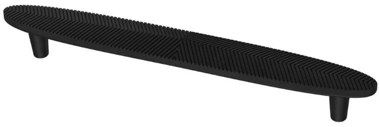 (5 Pack) 6-5/16 inch Herringbone Pull Flat Black