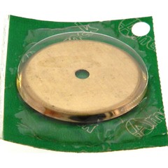 Vintage Amerock 1960’s Bright Brass 1 5/8″ Cabinet Knob Backplate A500-3
