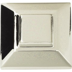Atlas 4002-PN Trocadero Large Square Knob 1 1/2 Inch – Polished Nickel