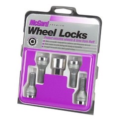 McGard 27179 Bolt Style Cone Seat Wheel Locks (M12 x 1.5) – Set of 4 Chrome