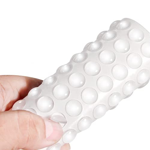 FATLODA 400PCS Cabinet Bumpers Clear Rubber Bumpers Self Adhesive, Soft