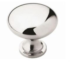 Amerock 1.25 in. Dia. Allison Value Cabinet Knob; Bright Chrome
