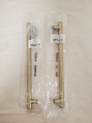 *LOT OF 2* Sumner Street Fremont Large 8-9/11 in. Satin Brass Drawer Pull *NEW*