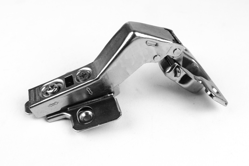 45 Degree Full Overlay Soft Close Frameless Concealed Cabinet Hinges with Screws