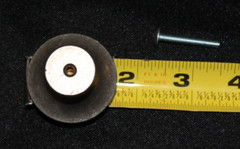 Lot of 4 FKI Period Brass A604 Tumbled Silver Rope 1.5″ Cabinet Knob Brand New