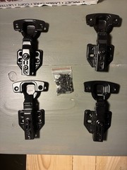 Soft Close Cabinet Hinges Black