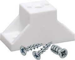 4 Pack Hardware 1″ (25mm) Drawer Slide Cabinet Side Spacers Plastic Kitchen