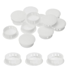 12pcs Drill Screw Hole Plugs Covers 1-1/5″(30mm) White