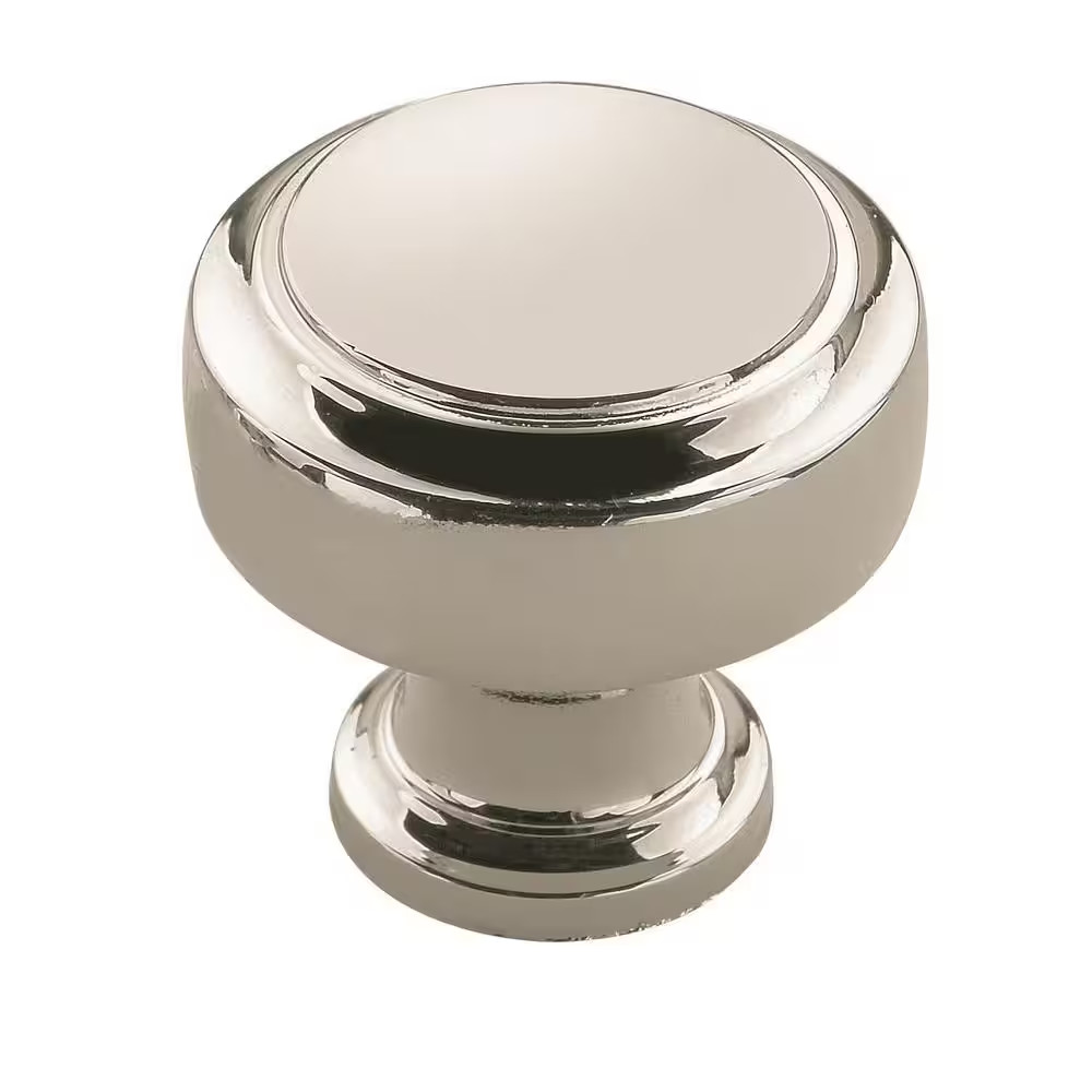 Highland Ridge 1-3/16 In. (30Mm) Classic Polished Nickel round Cabinet Knob