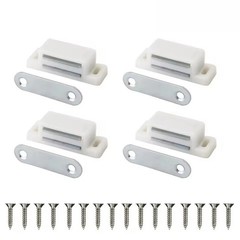 12pcs Magnetic Door Catches Kitchen Wardrobe Cupboard Cabinet Drawer Latch Catch